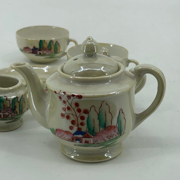 Classic Cream Vintage Tea Set | Made in Japan - Picture 10 of 12